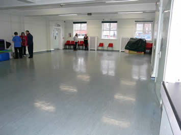 Downstairs hall