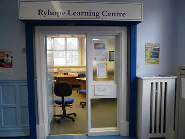 Entrance to I.T room